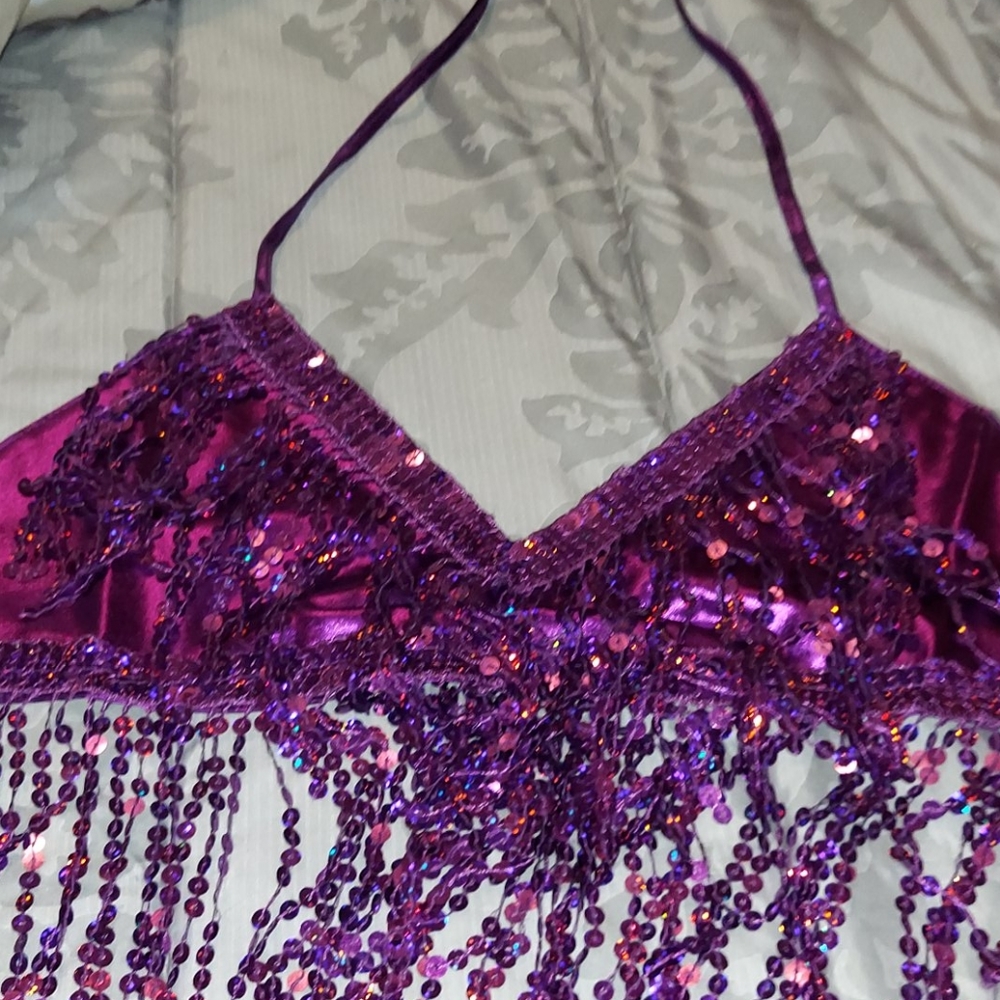 Belly Dancing Sequin Set